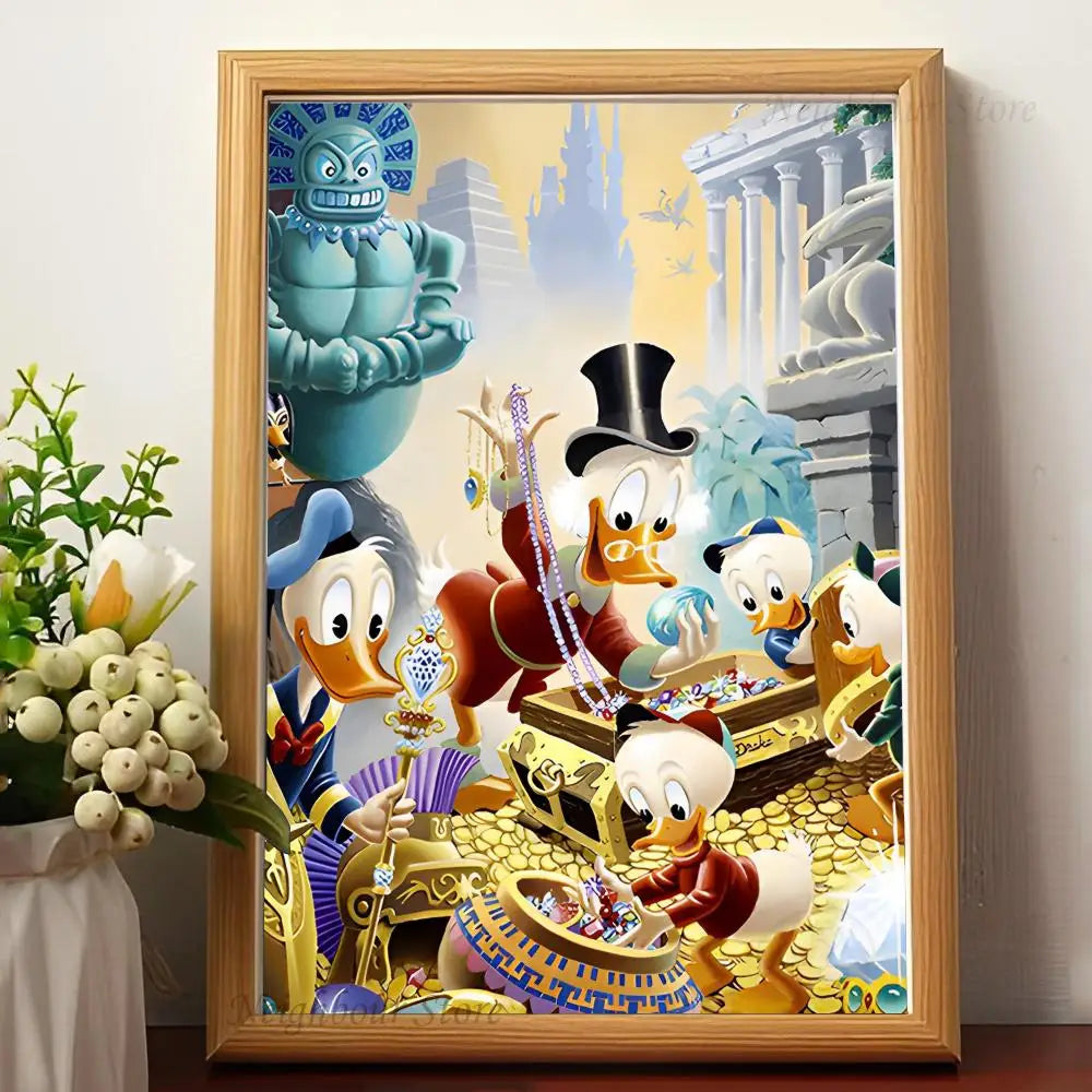 Scrooge McDuck Billionaire Wall Art