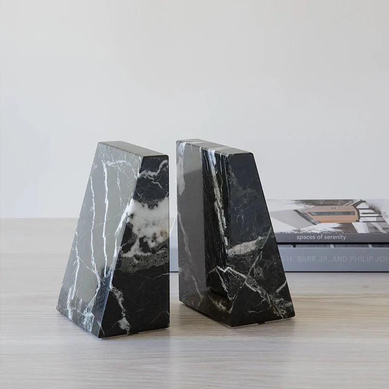 Natural Marble Bookend Ornament