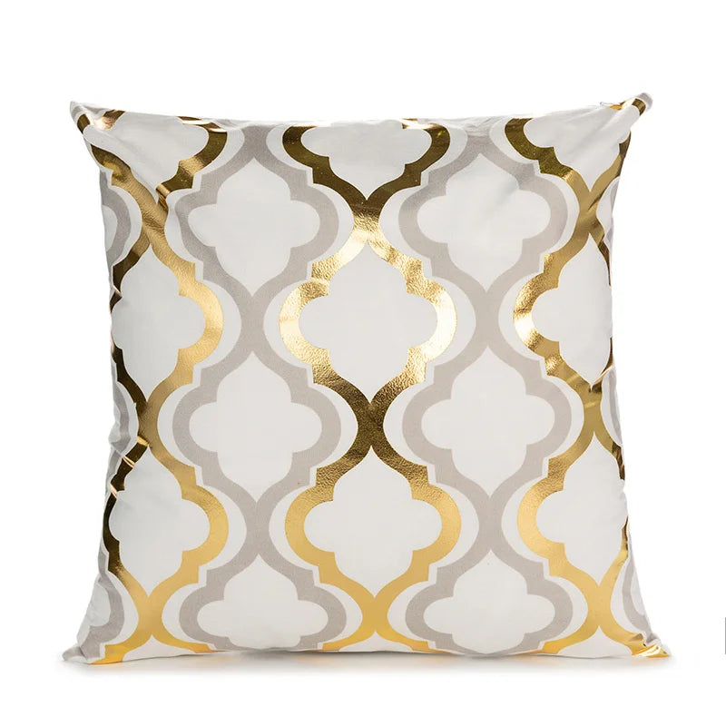 Golden Choice Luxury Pillow Cover