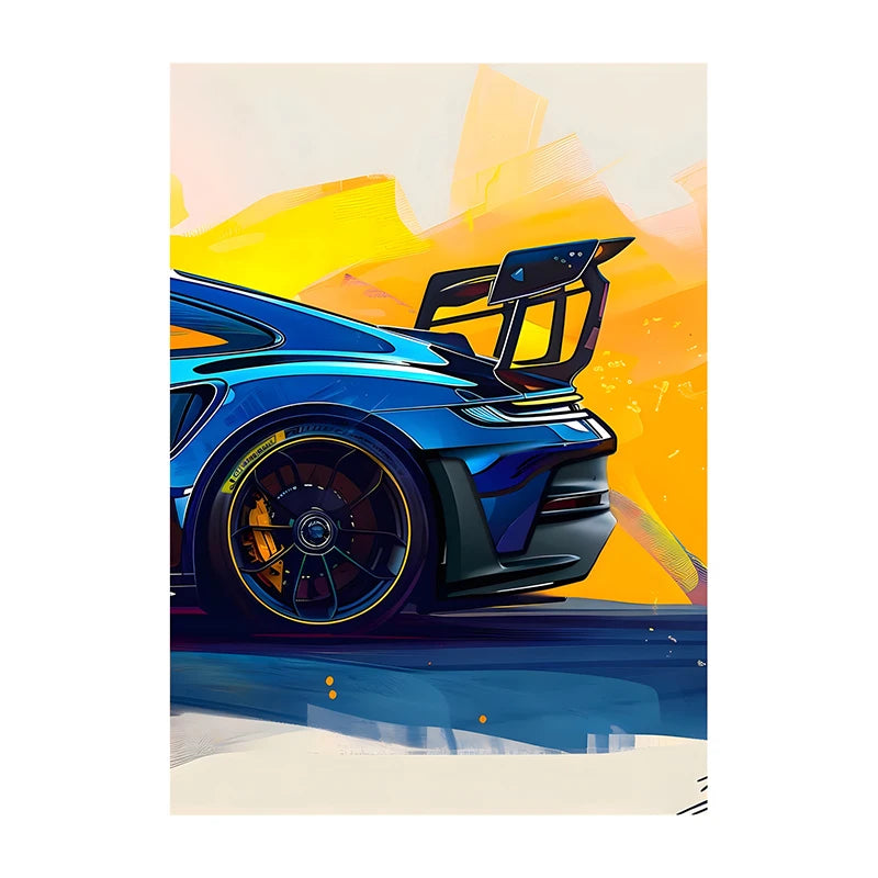 Spezzatura Supercars Canvas Prints