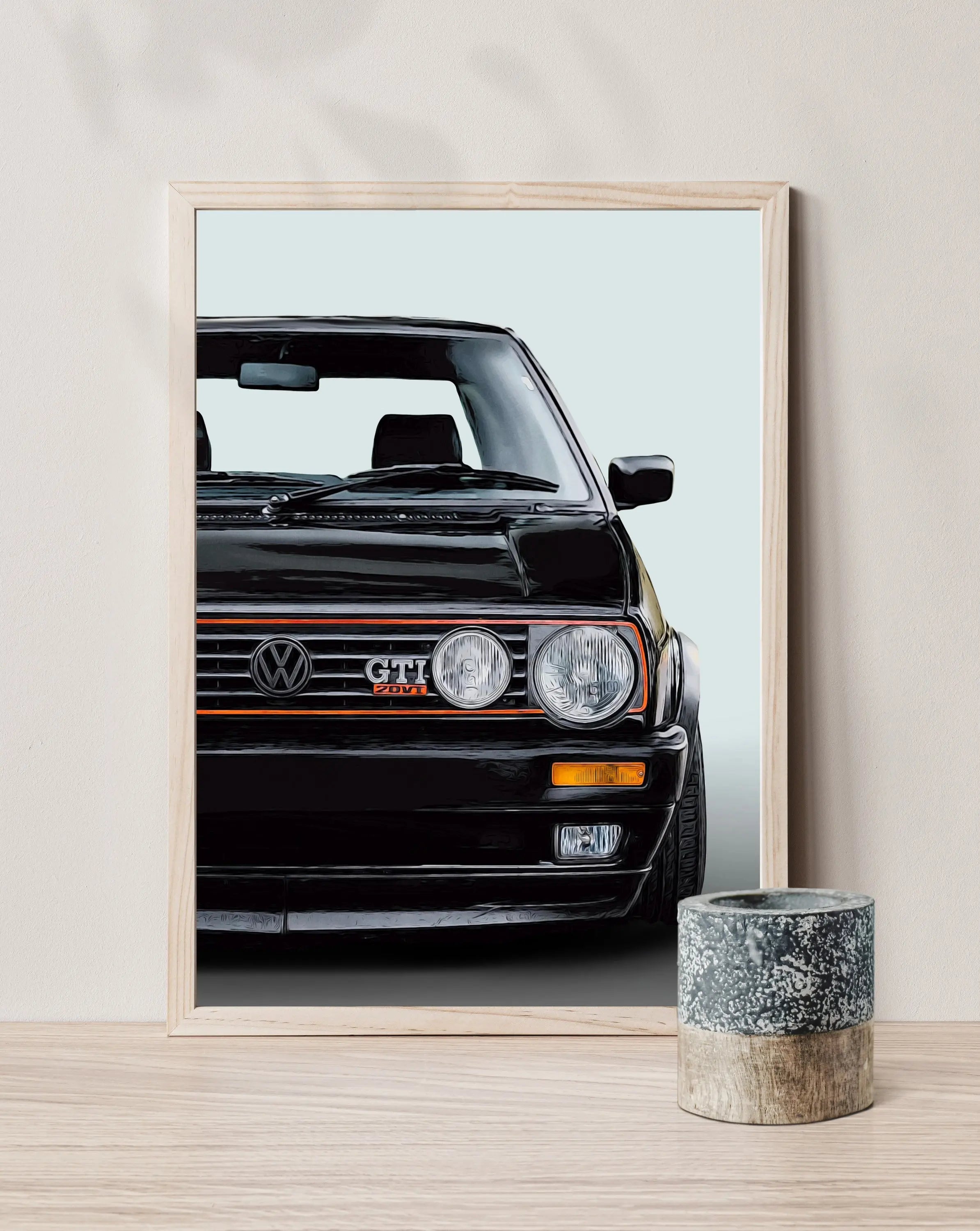 Classic Golf GTI MK II Canvas Prints