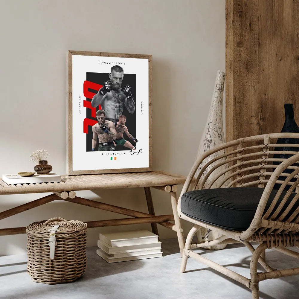 UFC Mixed Martial Arts Wall Collection Canvas Print