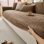 Twill Chenille Anti-Slip Sofa Cover