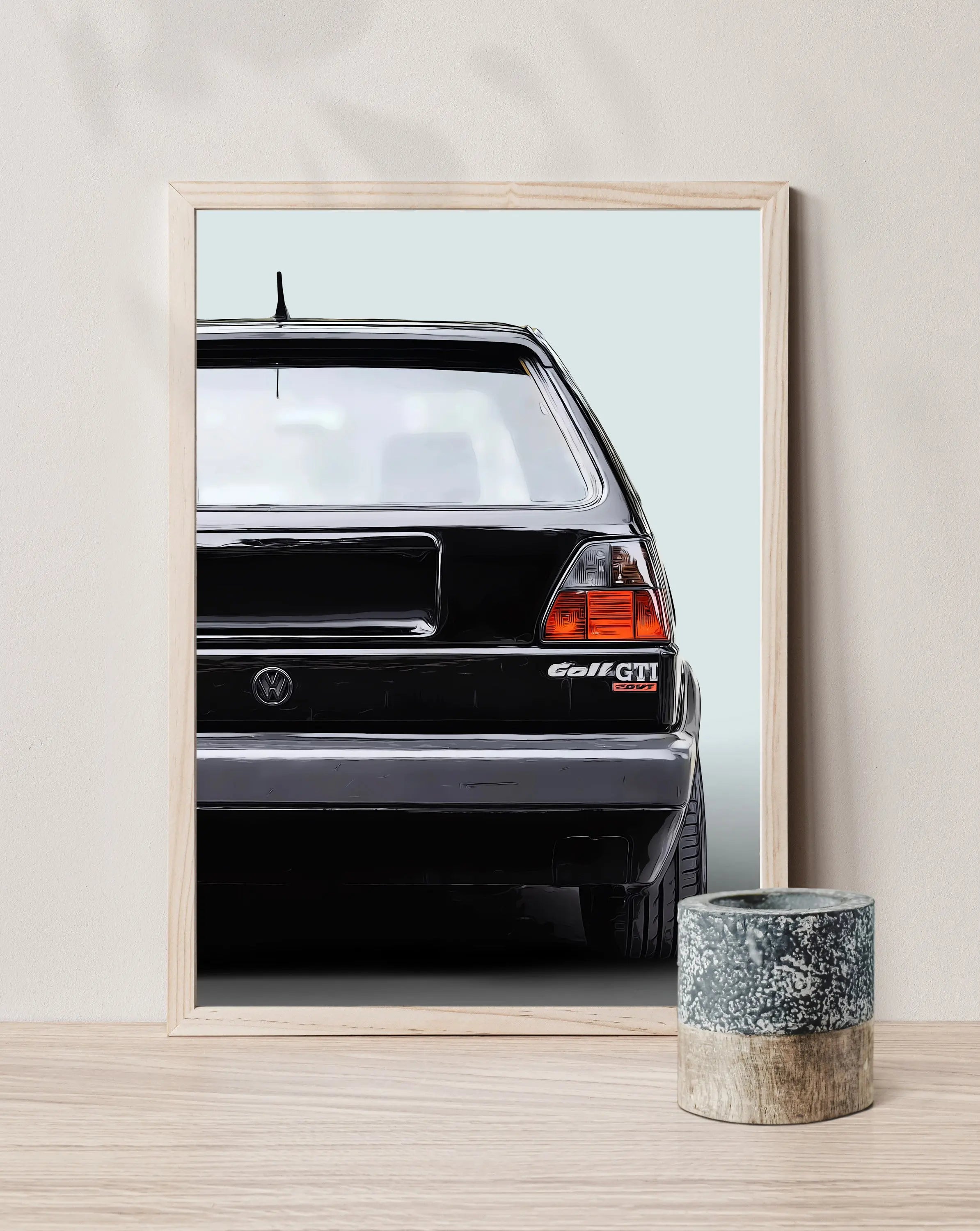 Classic Golf GTI MK II Canvas Prints