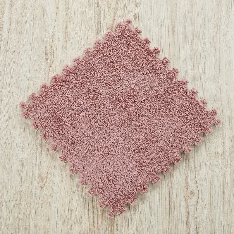 Soft Interlocking Plush Playmat Tiles