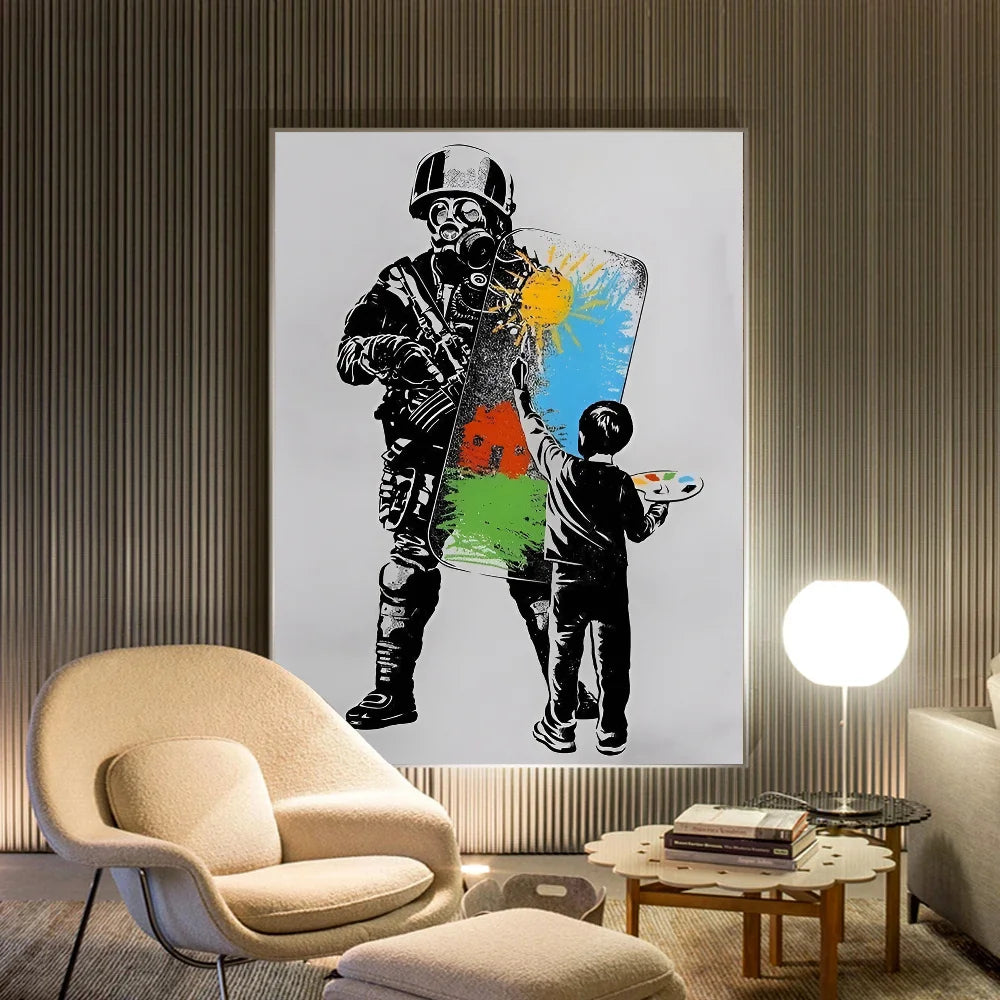 Classic Banksy Street Art Prints