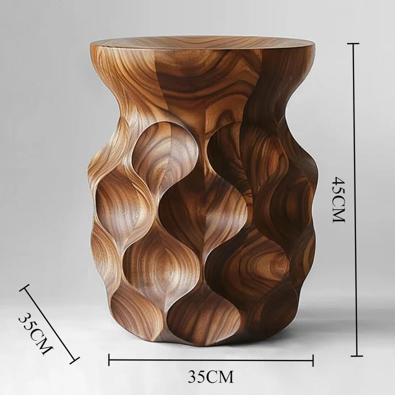 Wooden Creative Form Accent Coffee Table