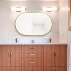 Oval Wall Mounted Mirror