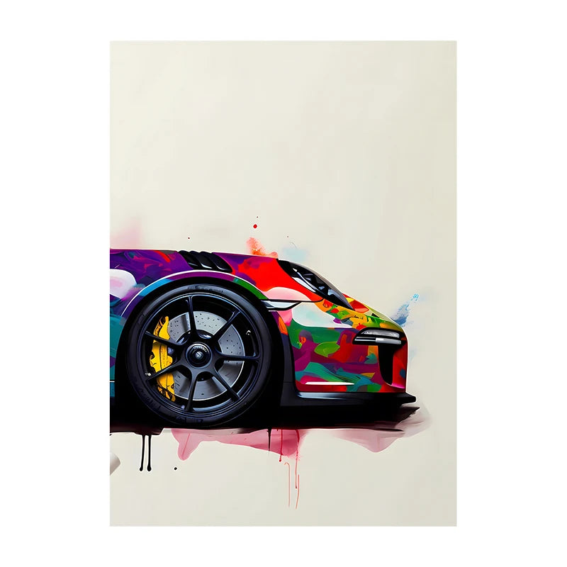 Spezzatura Supercars Canvas Prints