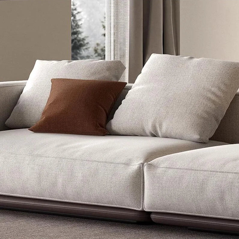 Ravenna Italian Minimalist Reclined Sectional Sofa