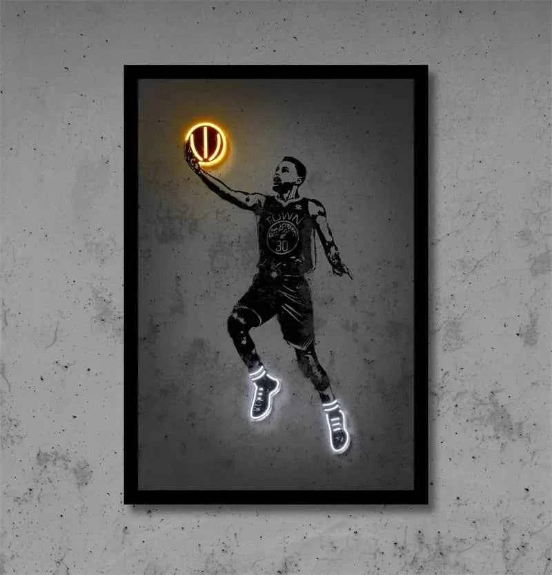 80s F1 Racer Poster Aesthetic Motorsport Football Basketball Player Decoration Canvas Print for Wall Art Neon Star Room Decor
