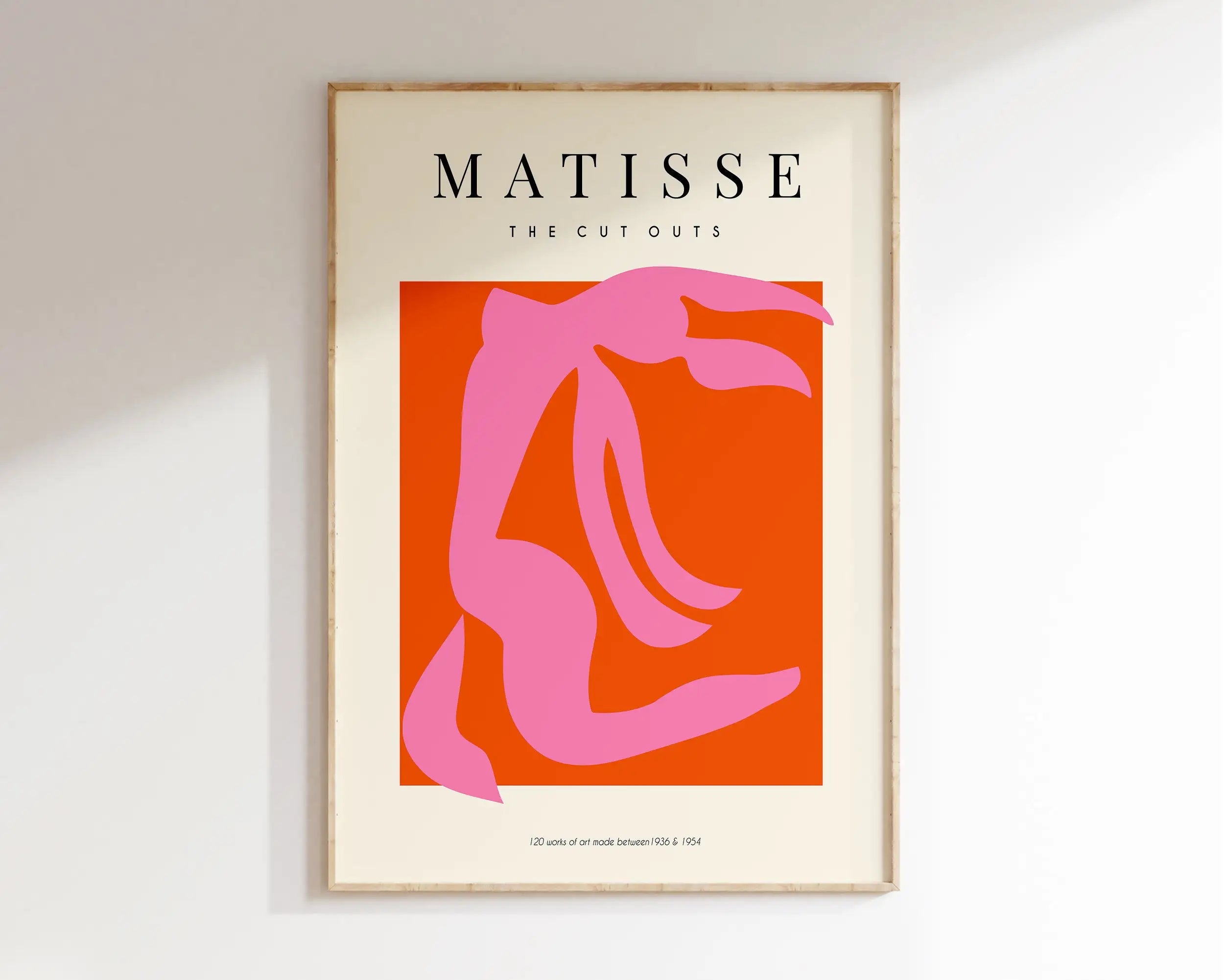 Matisse Floral Cut Outs Exhibition Canvas Print