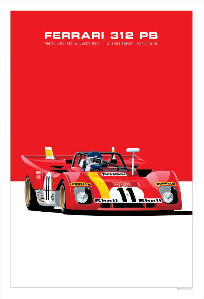 Vintage Racing Bold GT Supercars Art Canvas Prints