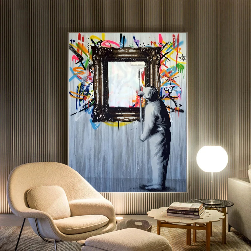 Classic Banksy Street Art Prints