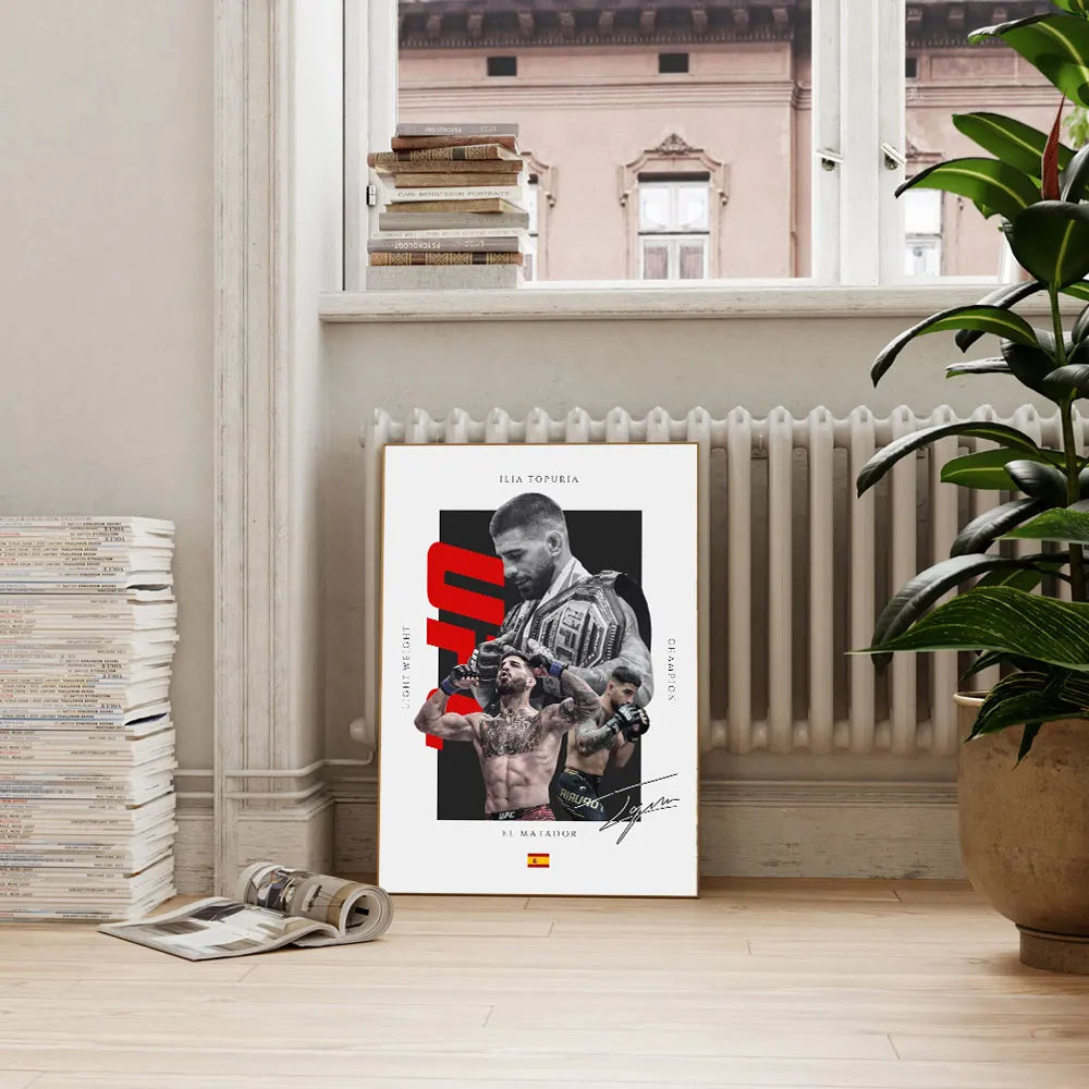 UFC Mixed Martial Arts Wall Collection Canvas Print