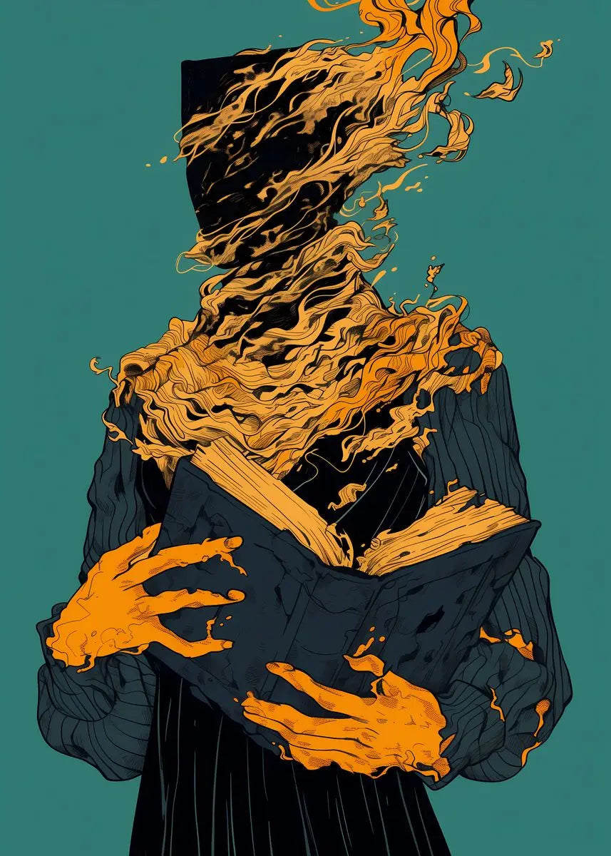 Surreal Modern Art Hi-Contrast Canvas Prints