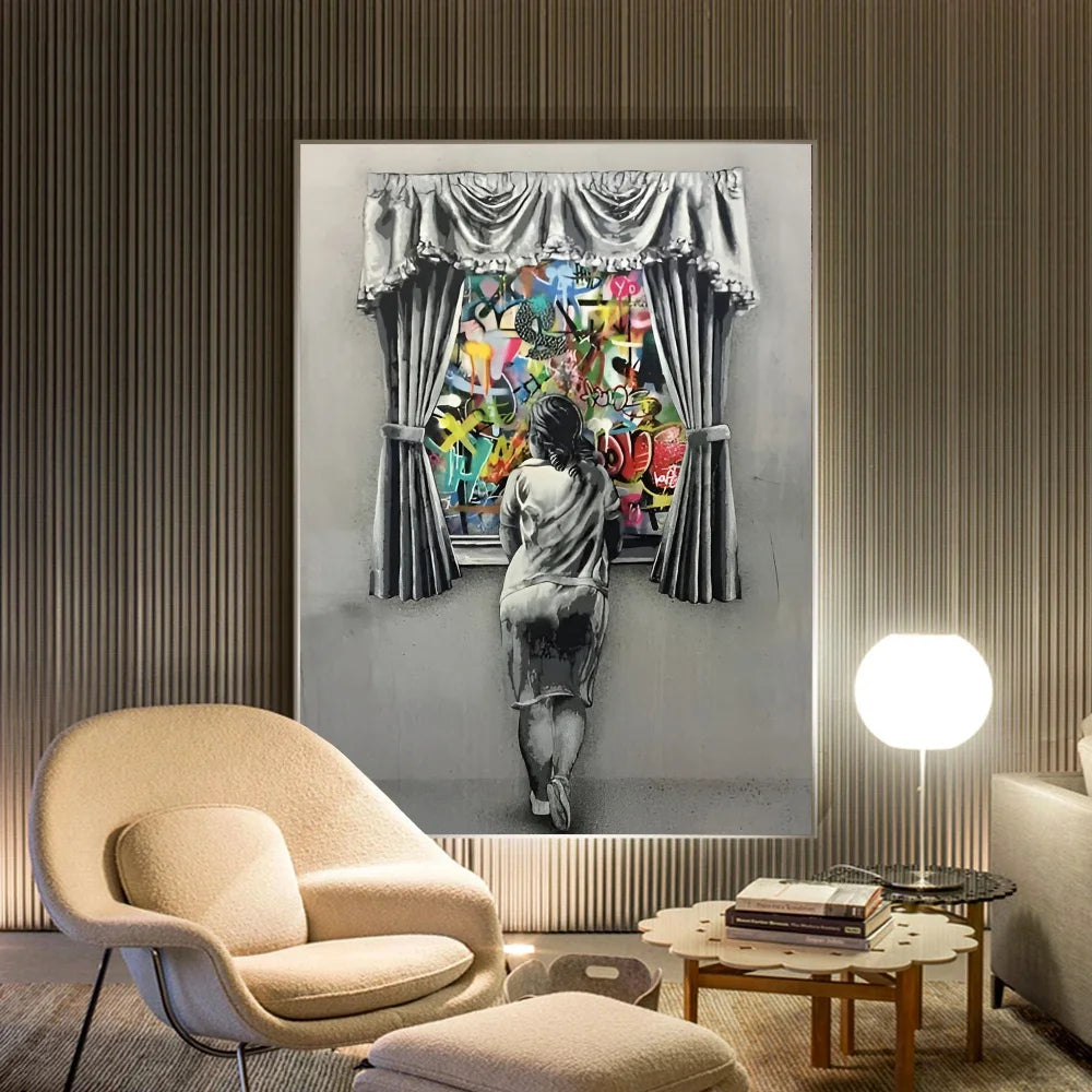 Classic Banksy Street Art Prints