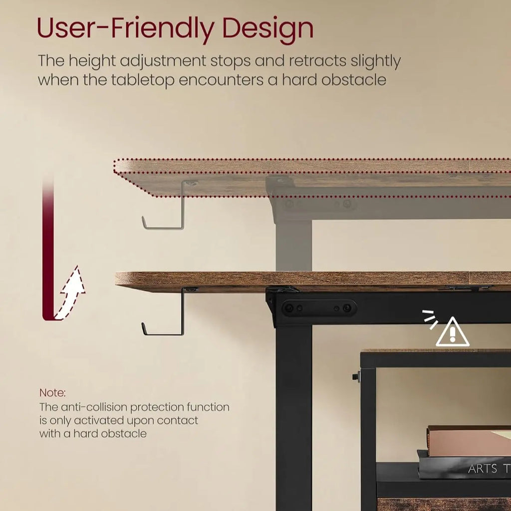 Sleek Height Adjustable Desk