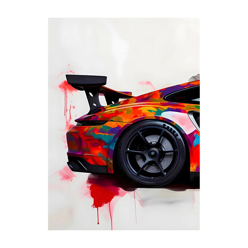 Spezzatura Supercars Canvas Prints