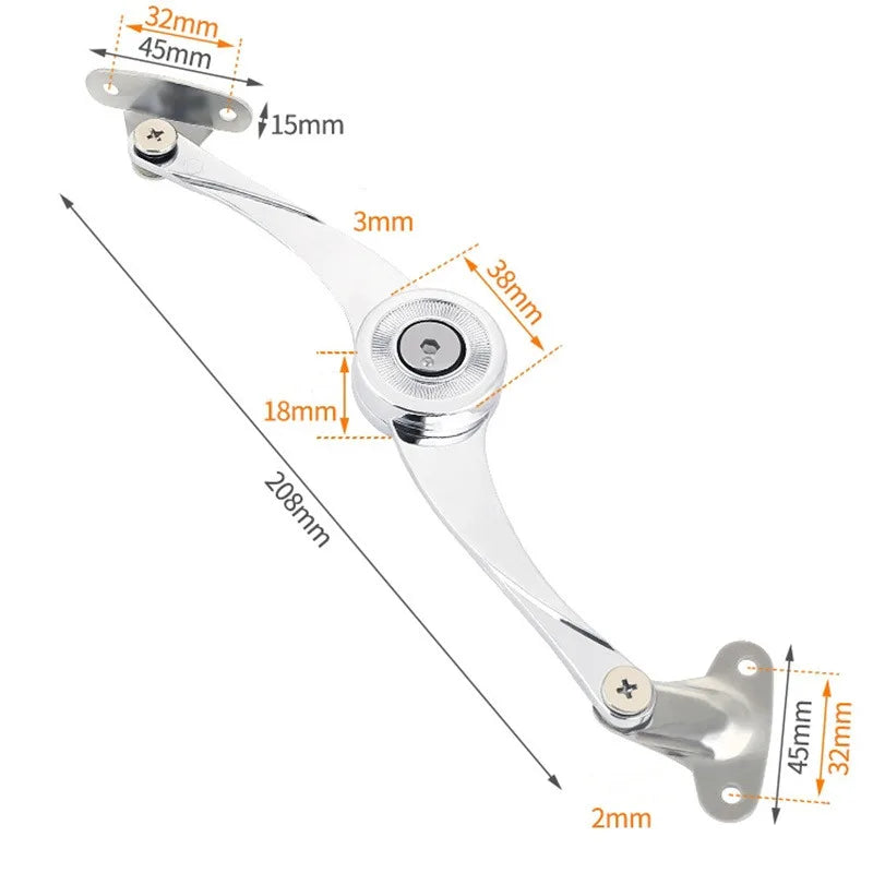 Cabinet Rotating Stop Hinges