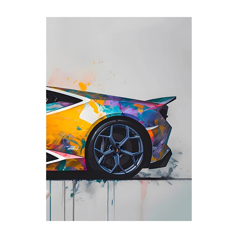 Spezzatura Supercars Canvas Prints