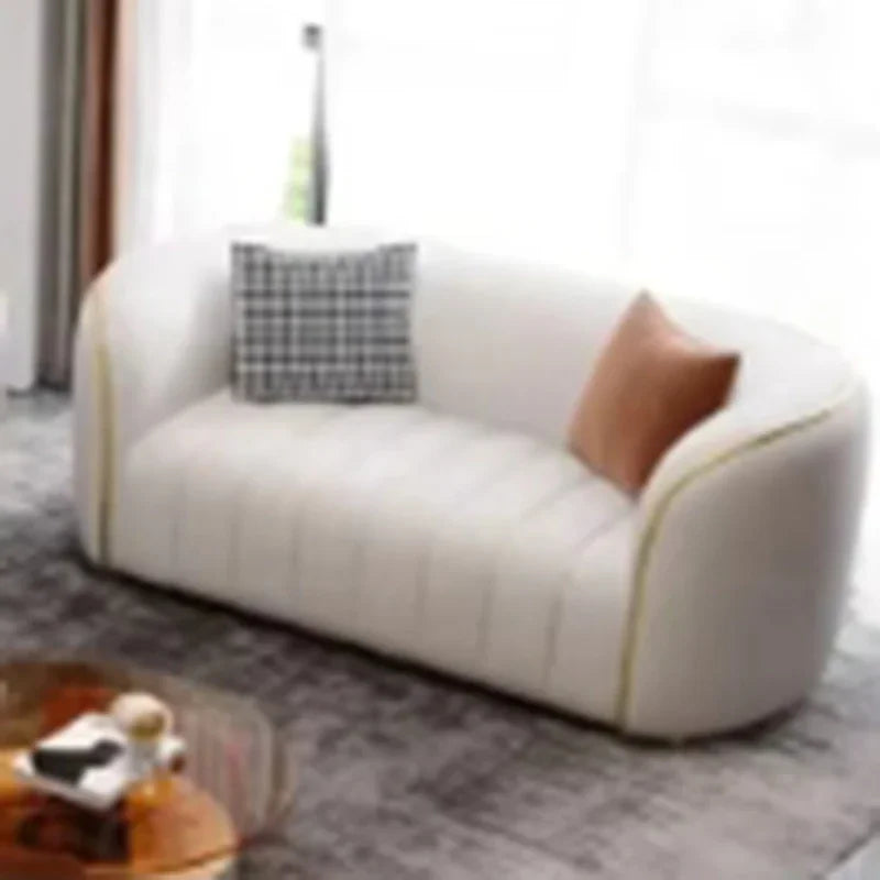 Moderno Minimalist Sectional Curved Sofa