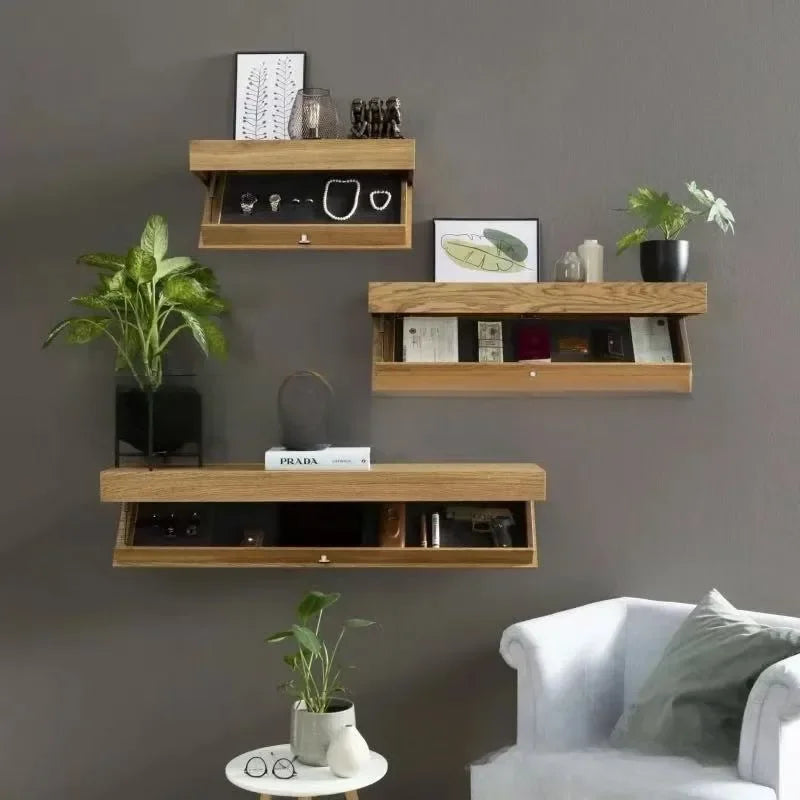 Amore Floating Shelf with Secret Hidden Compartment
