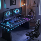 Modern Electric Height-Adjustable Desk Computer Desk Stand Office Smart Solid Wood Office Study Writing Desk Gaming Table FYCD
