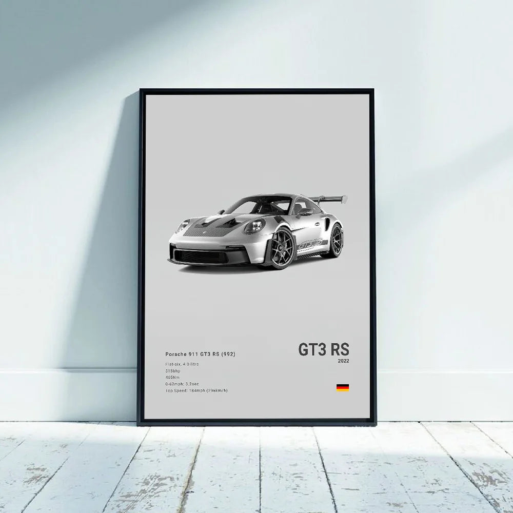 Porsche 911 GT3 RS Canvas Print