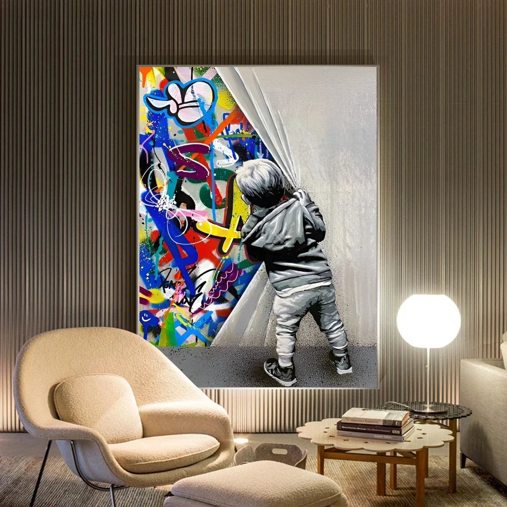 Classic Banksy Street Art Prints