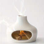 Ceramic Palo Santo Incense & Sage Burner with Chimney - Sleek Surprises