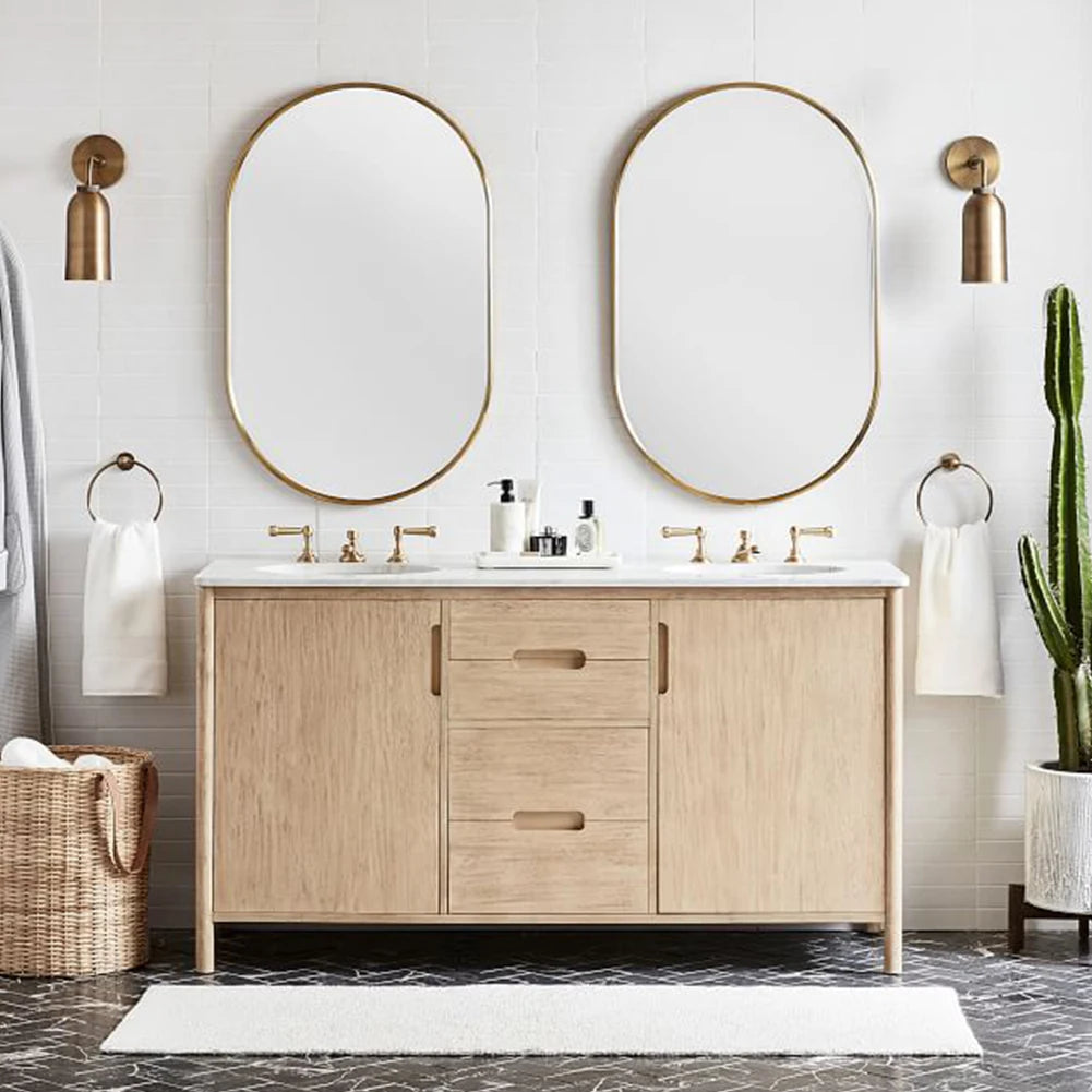 Oval Wall Mounted Mirror