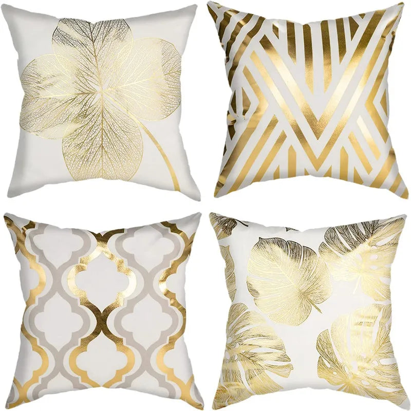 Golden Choice Luxury Pillow Cover