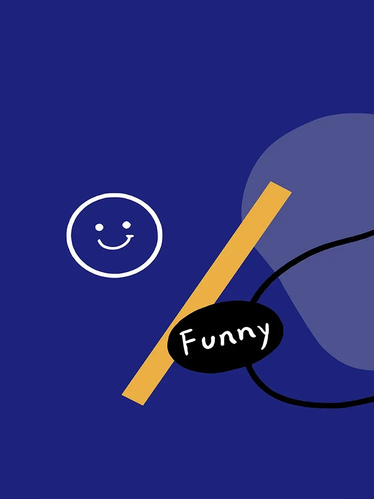 Klein Blue Abstract Art Canvas Prints