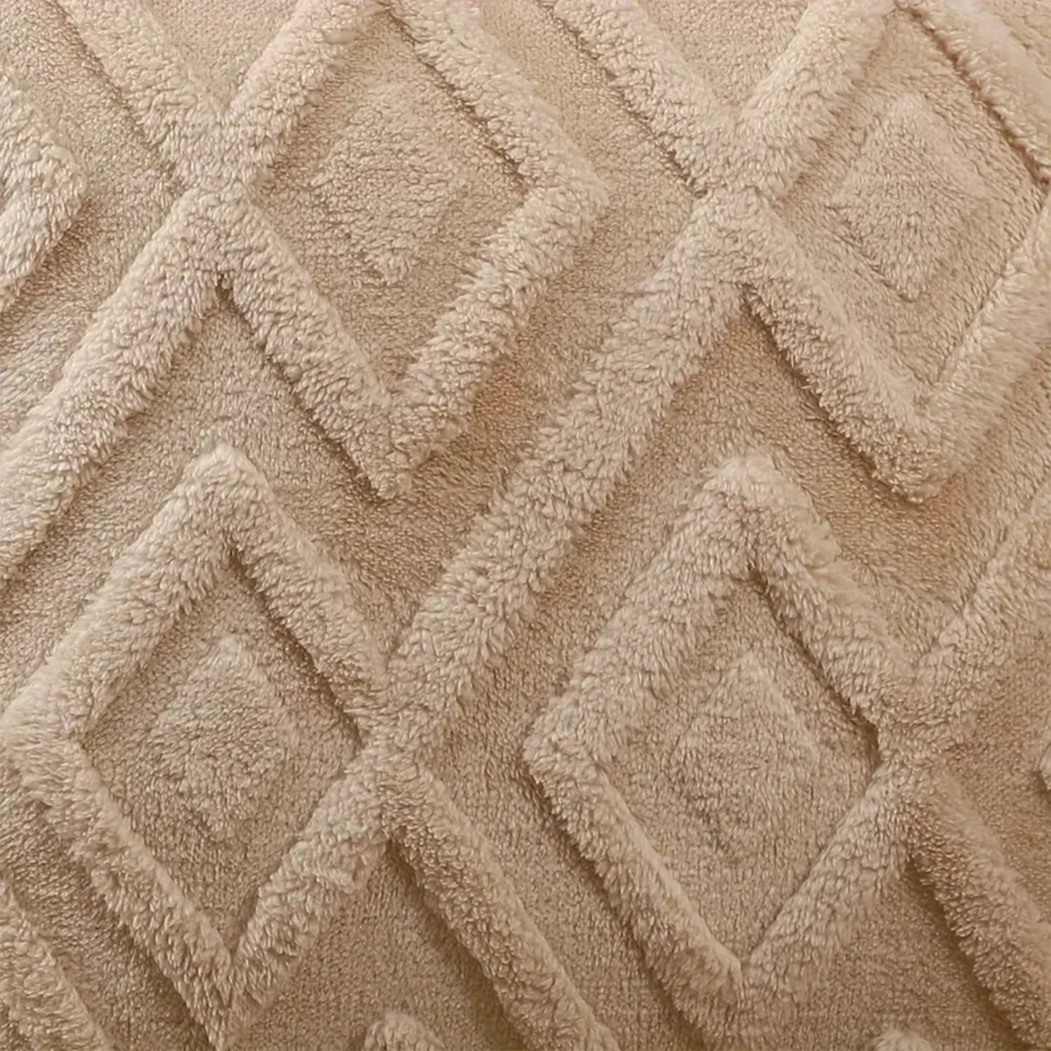 Diamond Pattern Soft Throw Pillow Cover