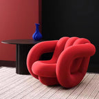 Le Virage Wooden Minimalist Accent Chair