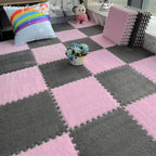 Soft Interlocking Plush Playmat Tiles