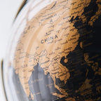 Retro Minimalist World Desk Globe