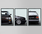 Classic Golf GTI MK II Canvas Prints