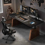 Modern Electric Height-Adjustable Desk Computer Desk Stand Office Smart Solid