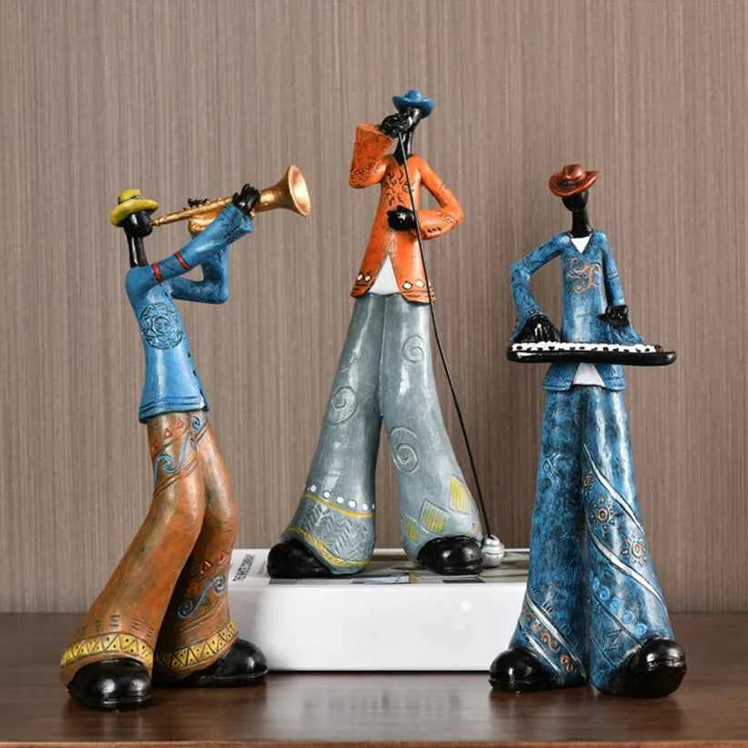 Creative New Orleans Musical Band Sculptures - Limited Edition - Sleek Surprises