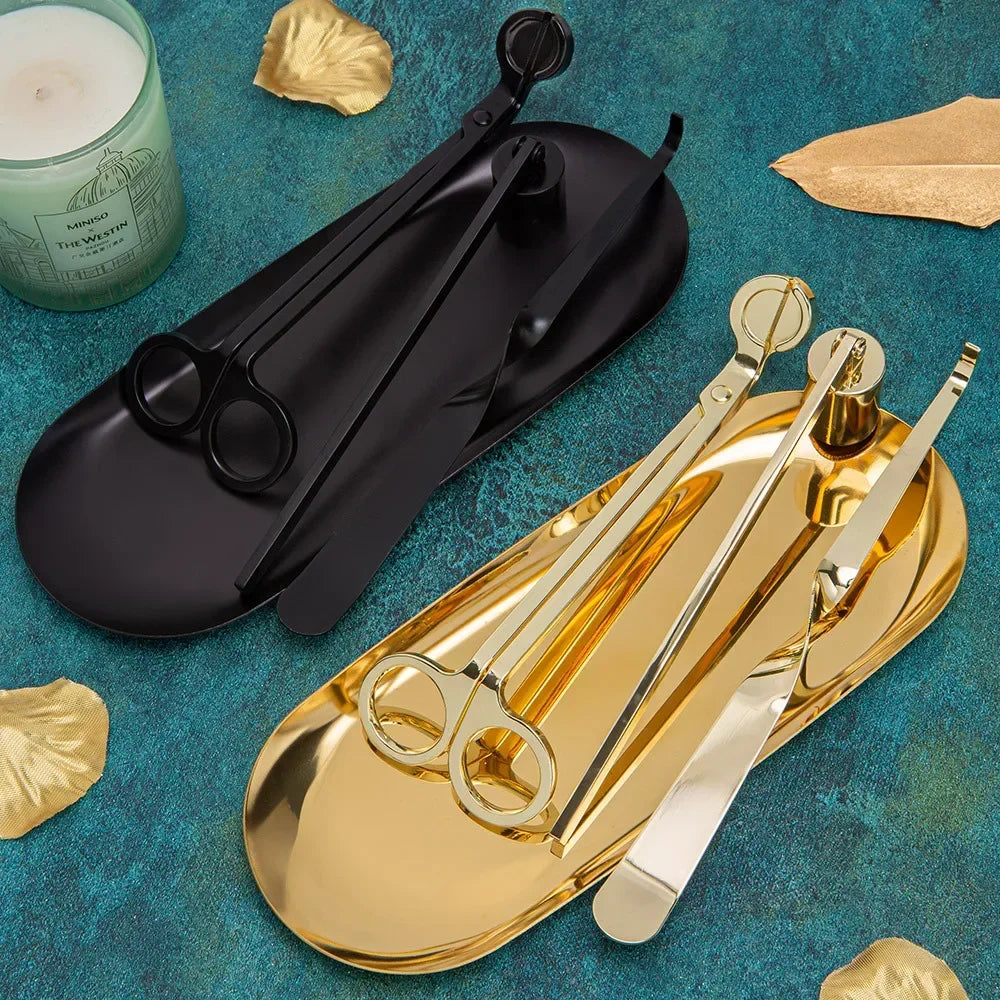 4-Piece Candle Accessory Set