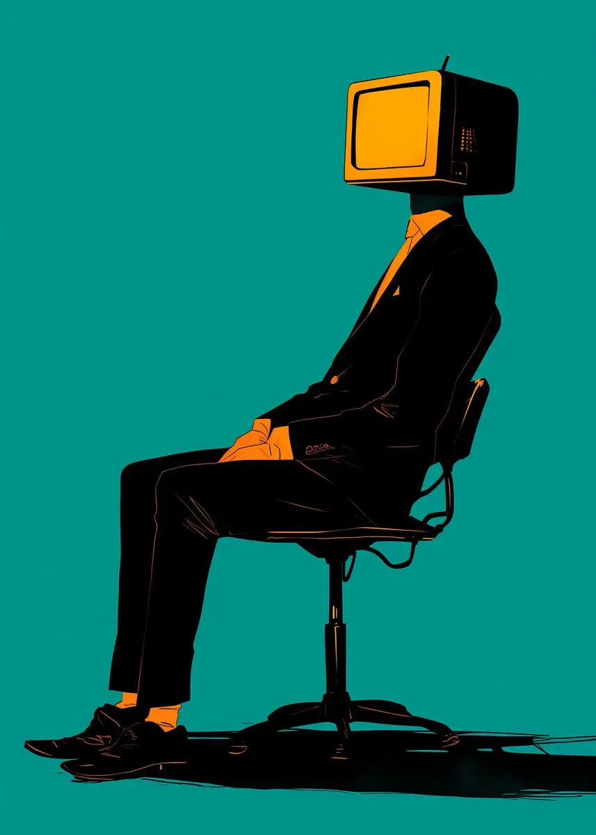 Surreal Modern Art Hi-Contrast Canvas Prints