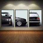 Classic Golf GTI MK II Canvas Prints