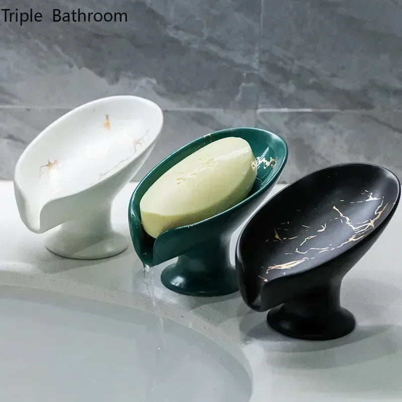Luxury Ceramic Marble Effect Soap Dish