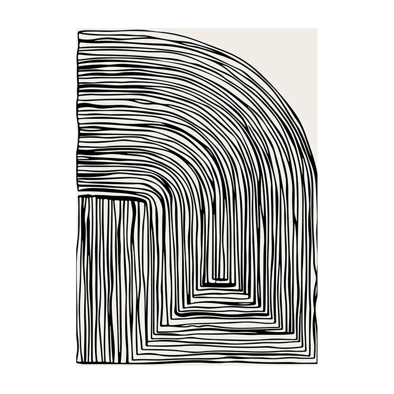 Bold Geometric Minimalist Art Canvas Prints