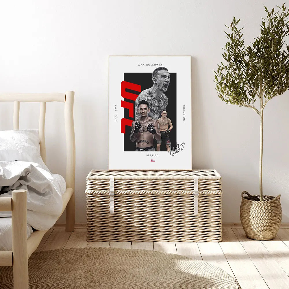 UFC Mixed Martial Arts Wall Collection Canvas Print