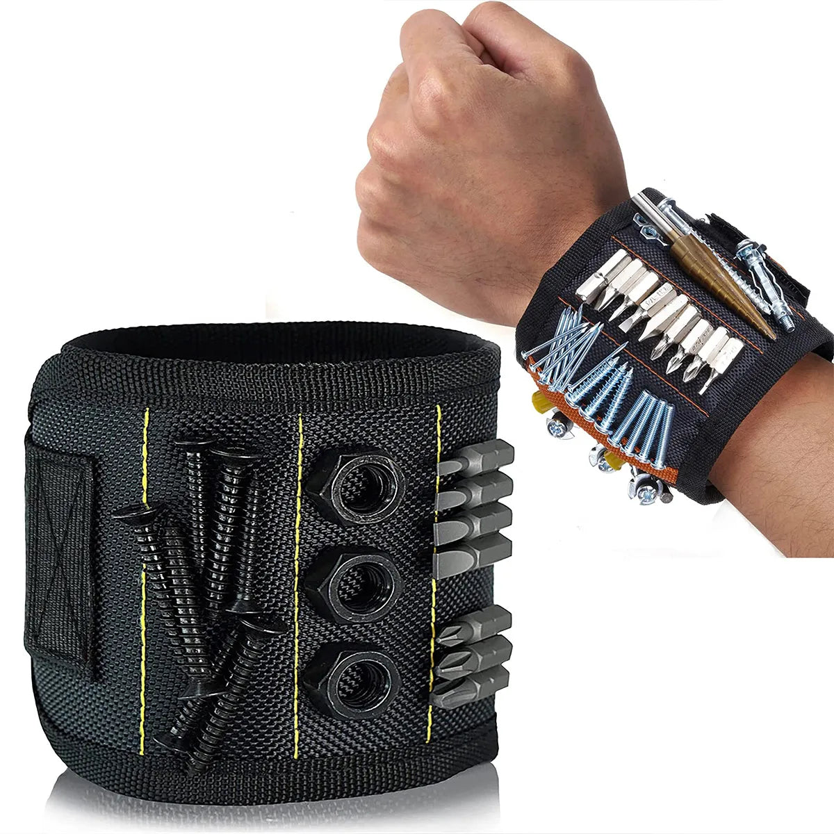 Magnetic Tool Holding Wristband - Sleek Surprises