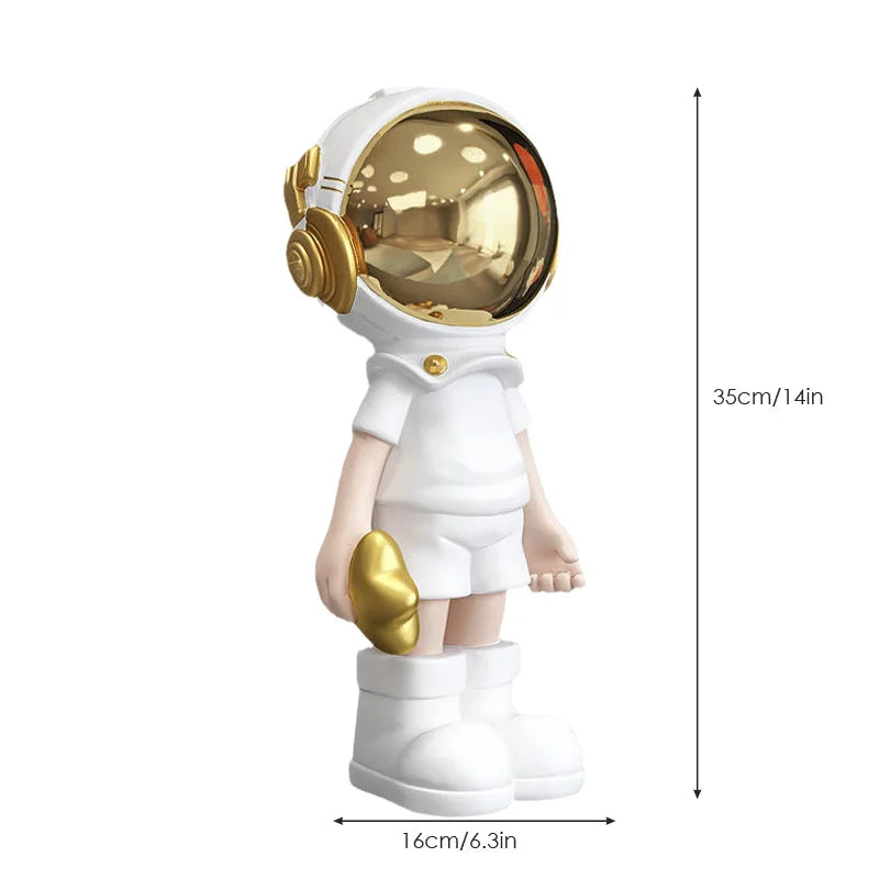 Moon-Man Astronaut Statue