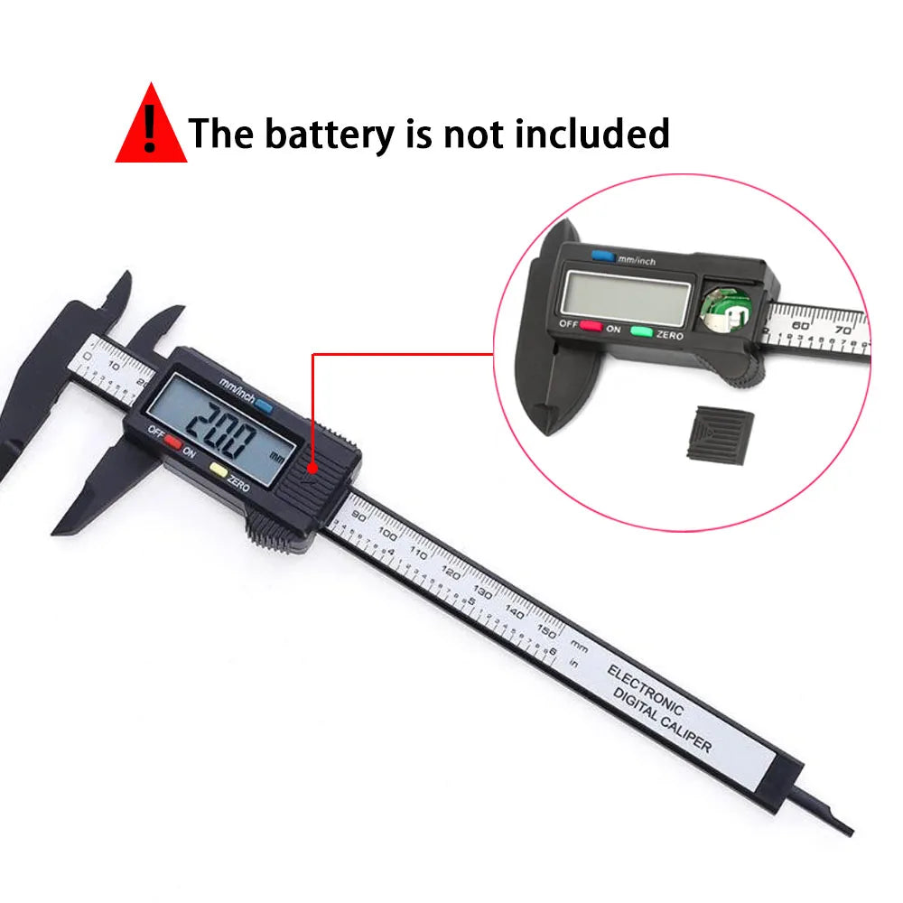 Electronic Digital Measuring Caliper Ruler - Sleek Surprises